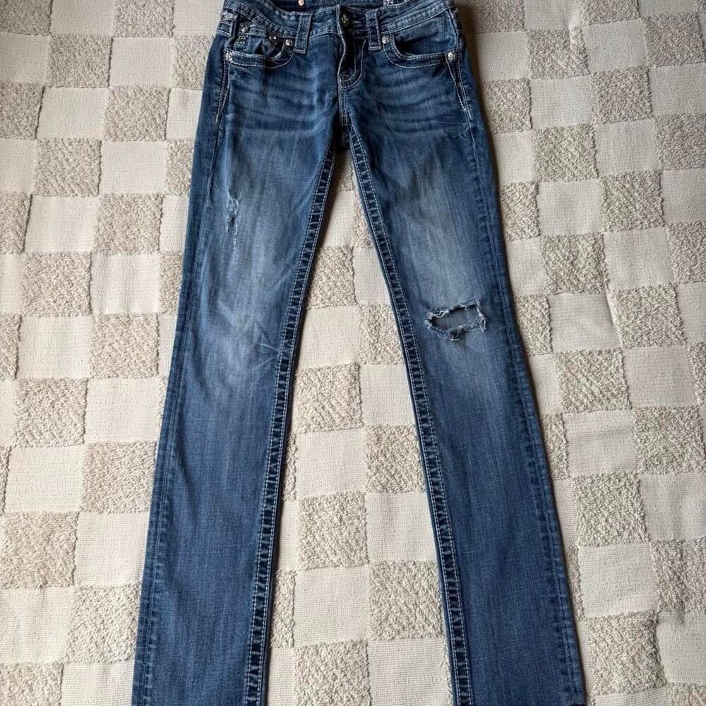 Miss Me Women's Signature Straight Jeans